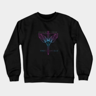 NICOLE HAUGHT ANGEL SHIELD Crewneck Sweatshirt